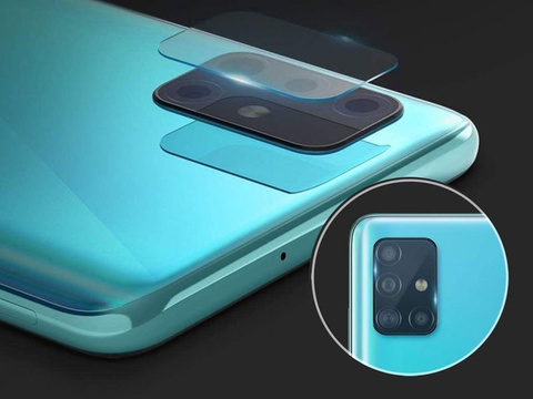 3x Ringke ID Glass pre objektív fotoaparátu pre Samsung Galaxy A51