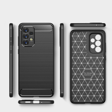 Чохол TPUcarbon для Samsung Galaxy A33 5G Black