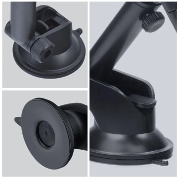 Forcell F-GRIP Carbon Bracket Car Holder Adjustable for Windshield