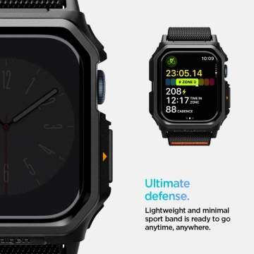 Pasek Spigen Lite Fit “Pro” Apple Watch 10 46 mm matná čierna