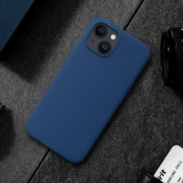 Vystužené puzdro Nillkin Super Frosted Shield Pro pre iPhone 15 - čierne