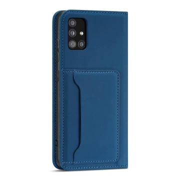 Чохол для картки на магніті для Xiaomi Redmi Note 11 Pro Pouch Card Wallet Card Holder Blue