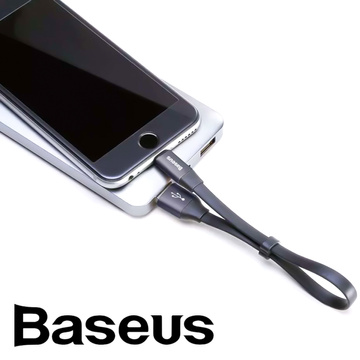 Baseus svižný lightning kabel 23cm šedý