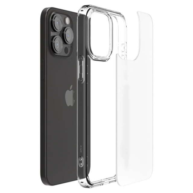 Etui Spigen Ultra Hybrid für Apple iPhone 15 Pro Frost Clear