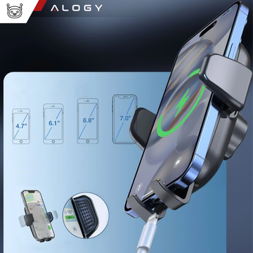 Car phone holder, window, grille, cockpit, dashboard, car, car, for 7" phone Alogy 3in1 Fragrance pendant