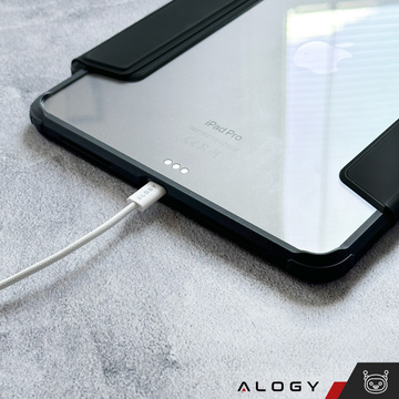 Kabel USB-C typu C Silný rychlý 60W PD 1M pro iPhone 15/Pro/Max iPad MacBook Alogy nylonový kabel bílý