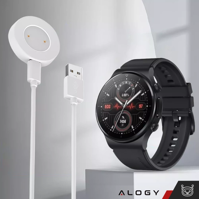 Dokovací stanice Alogy Watch Charger pro Huawei Watch GT / GT2 White
