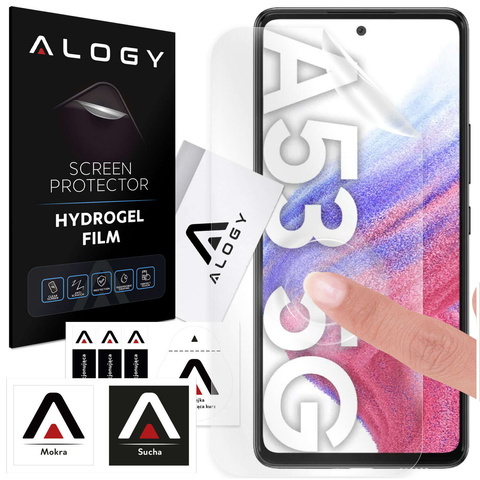 Hydrogel Film for Samsung Galaxy A53 / A53 5G Phone Screen Protector Alogy Hydrogel Film
