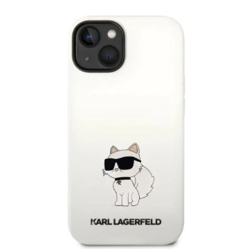 Чохол Etui Karl Lagerfeld KLHMP14MSNCHBCH для iPhone 14 Plus 6,7" Silicone Choupette MagSafe