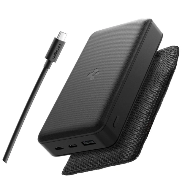 Spigen EA3030 Power Bank 30000mAh 30W USB-C/USB-A Black
