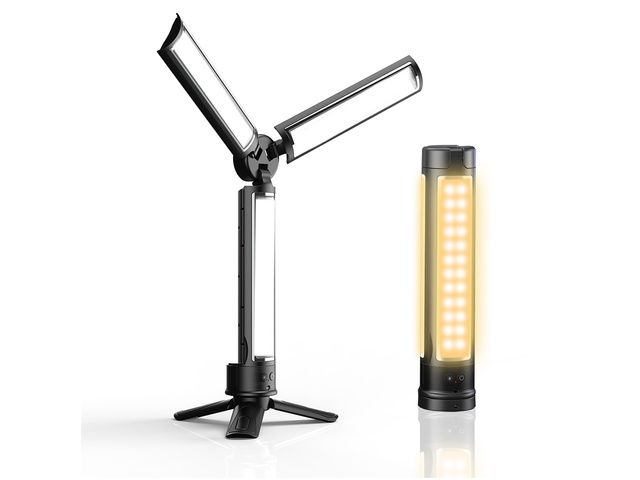 Skladacia lampa Apexel APL-FL05 LED statív s diaľkovým ovládaním Black