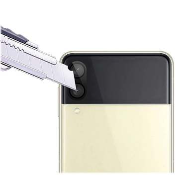 Alogy Lens Protector PRO kovový chránič fotoaparátu pre Samsung Galaxy Z Flip 3 čierny