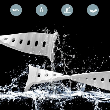 Opaska do smartwatcha Pasek na zegarek do Samsung Galaxy Watch Ultra 47mm Biały