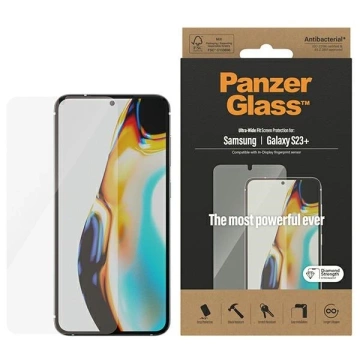 Gehärtetes Glas für Samsung Galaxy S23 PanzerGlass Ultra-Wide Fit CamSlider