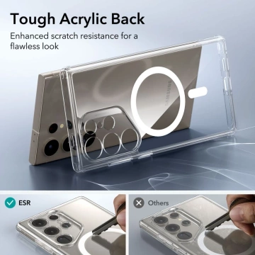 Etui ESR CH Halolock Magsafe pro Samsung Galaxy S24 Ultra Clear