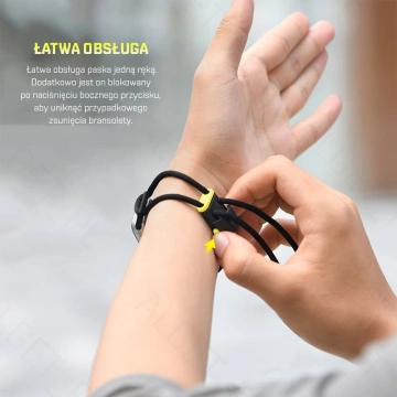 BASEUS Band for Apple Watch 3/4/5/6/SE 38-40mm Grey/Yellow