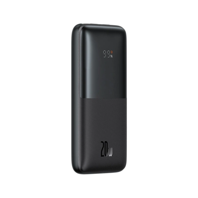 Baseus Bipow Pro Powerbank 10000mAh, 2xUSB, USB-C, 20W (schwarz)