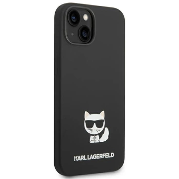 Чохол Etui Karl Lagerfeld KLHCP14MSLCTBK для iPhone 14 Plus 6,7" Silicone Choupette Body