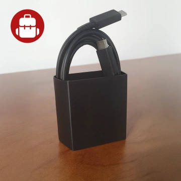 Originální kabel USB-C 5A 1,8 m Samsung EP-DX510, rychlé nabíjení, nabíječka a přenos dat, černý