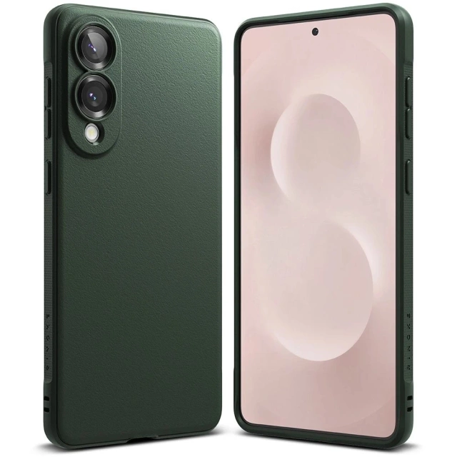 Puzdro Ringke Onyx Green pre Samsung Galaxy S25 Edge, vojenskej kvality