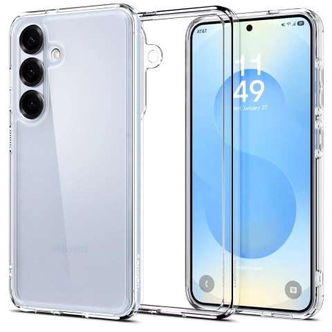 Priehľadný hybridný kryt Spigen Ultra pre Samsung Galaxy S25 Plus