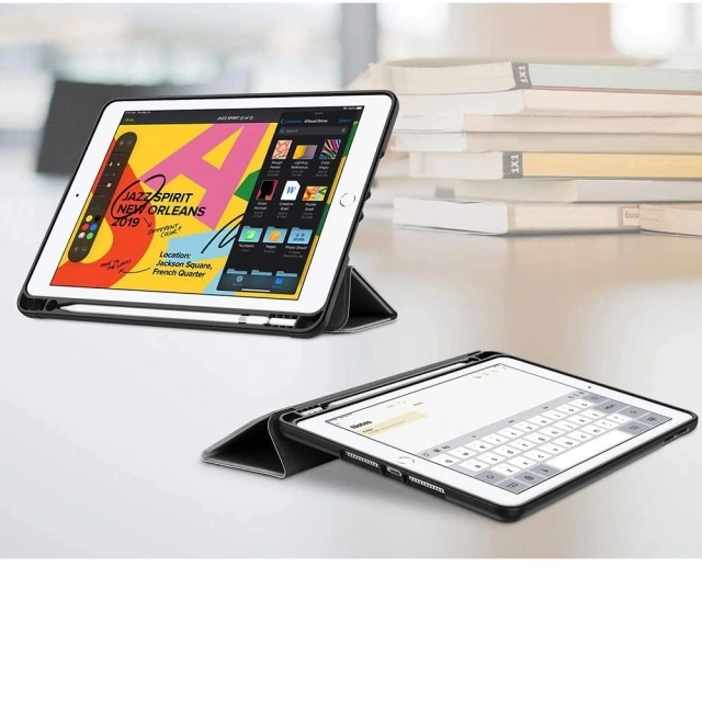 Etui SC Pen für Apple iPad 10.2 2019 / 2020 / 2021 Violett