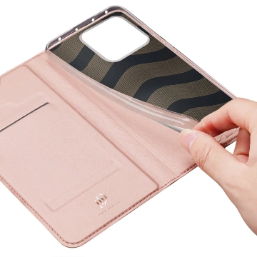 Puzdro Dux Ducis Skin Pro Xiaomi 13 Pro Flip Card Wallet Stand Pink