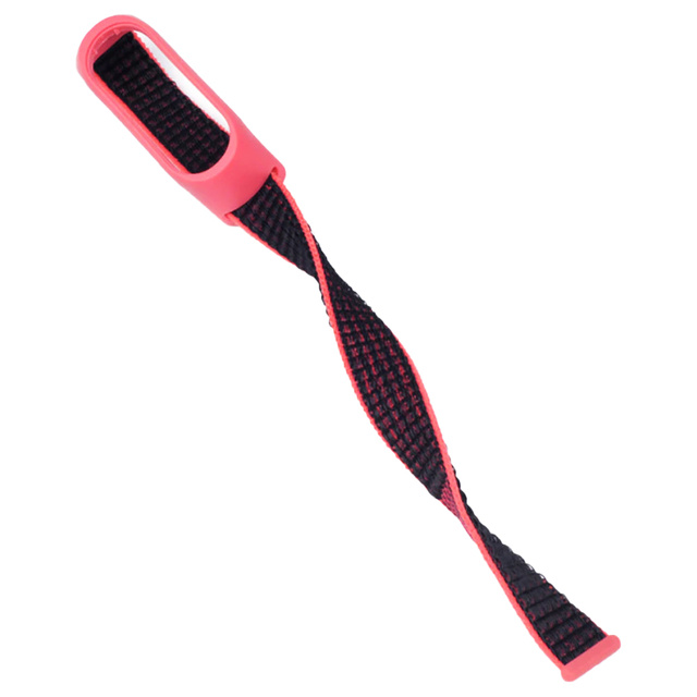 Alogy nylonový remienok pre Xiaomi Mi Band 5/6/6 NFC Červený a čierny