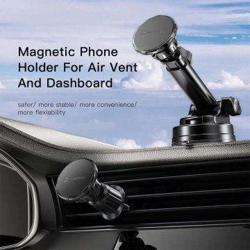 Автомобільний тримач Forcell Magnetic Telescopic 3-в-1 16 см