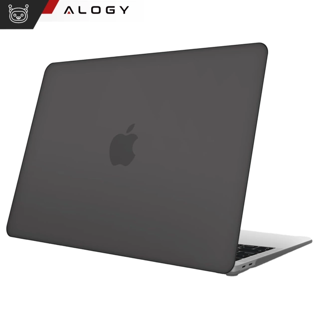Чохол для Apple Macbook Air 13 13.3" - 2018-2021 (M1 A2337/A2179/A1932) Alogy AirGuard™ Flexible Case матово-чорний