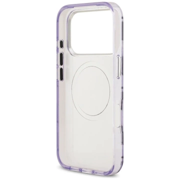 Etui Ochronne do iPhone 17 Pro Karl Lagerfeld IML KL Monogram MagSafe Fioletowy