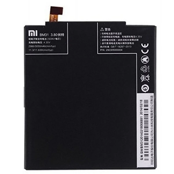 Batéria Xiaomi BM31 do Mi3/M3 bulk 3050mAh