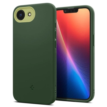 Etui do iPhone 16e Spigen Nano Pop Mag MagSafe Avo Green