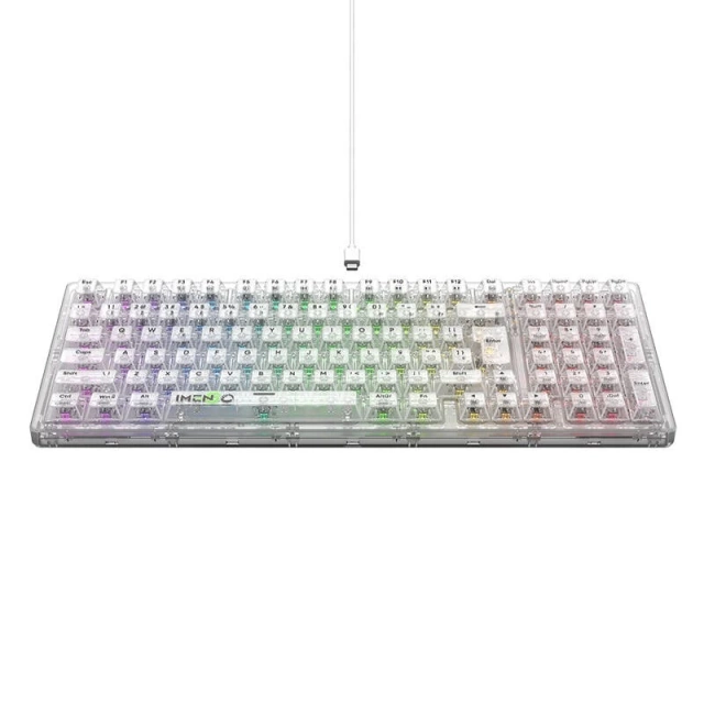 Havit KB875L mechanical gaming keyboard, transparent