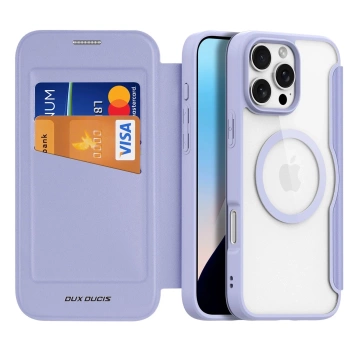 iPhone 16 Pro Max Dux Ducis Skin X Pro MagSafe Case Purple