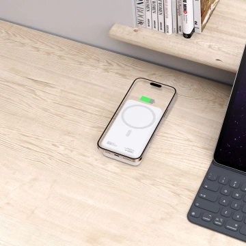 Powerbanka Tech-Protect PB12 LifeMag 20000mAh MagSafe bílá 15W