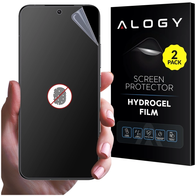 2x Folia "MATOWA" do Xiaomi 14 Pro Hydrożelowa Alogy HydroSkin Matte Pro™ na ekran do etui "BEZ ODCISKU PALCÓW"