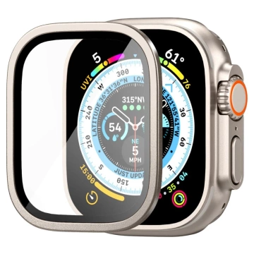 Spigen Glas.TR Slim Pro Tempered Glass for Apple Watch Ultra 1 / 2 (49mm) Titanium