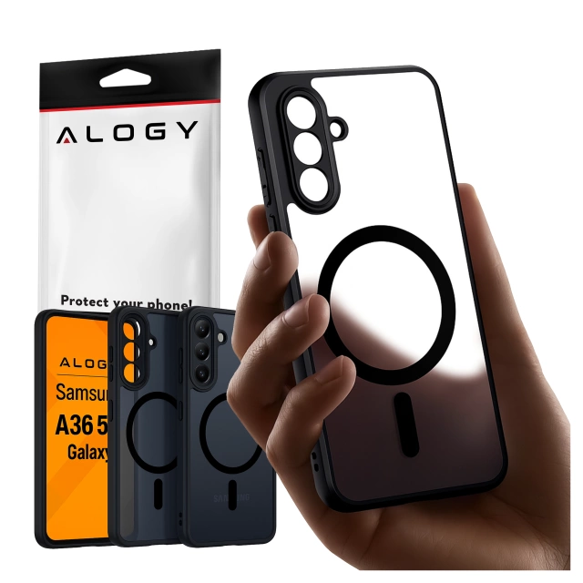 Puzdro pre Apple iPhone 16 Pro Max Alogy Anti-Shock Hybrid Case pre MagSafe Transparent