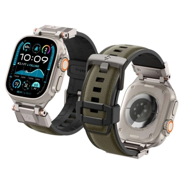 Ремінець Spigen DuraPro Armor Military зеленого кольору для Apple Watch (42/44/45/46/49 мм)