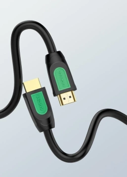 Cable 2m UGREEN HDMI 2.0 19 pin 4K 60Hz 30AWG black (10129)