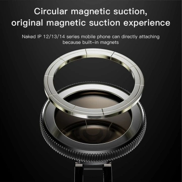 Магнітний автомобільний тримач Forcell IronSecure MagSafe Metal