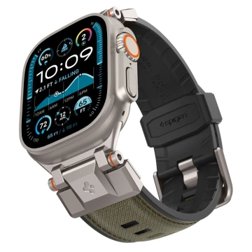 Ремінець Spigen DuraPro Armor Military зеленого кольору для Apple Watch (42/44/45/46/49 мм)