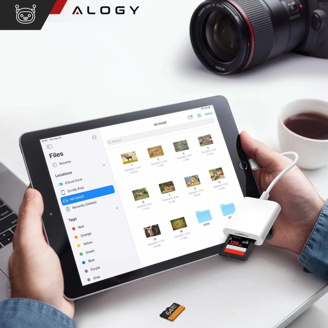 Alogy SD Micro Card Reader для адаптера USB-C для iPhone