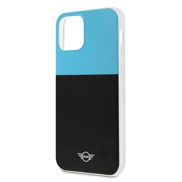 Color Block hardcase phone case for iPhone 12 Pro Max blue/blue