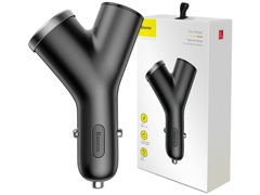 Автомобільний зарядний пристрій Baseus Y 3.4A, 2 порти USB для прикурювача