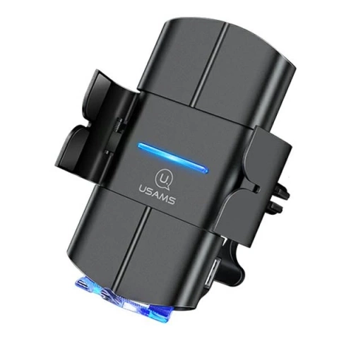 USAMS US-CD133 10W Automatic inductive phone car holder for vent. Starod CD133ZJ01 black/black