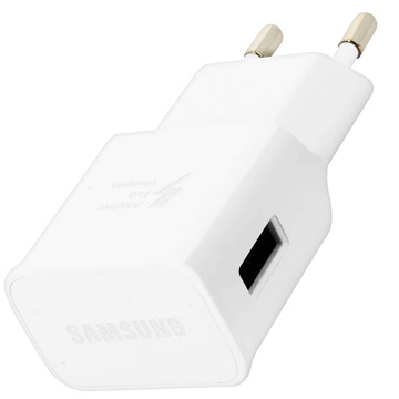 Оригінальний настінний зарядний пристрій Samsung EP-TA200EWE 2A White