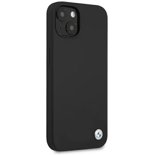 Чохол Etui BMW BMHCP13MSILBK для Apple iPhone 13 6,1" Silicone Signature