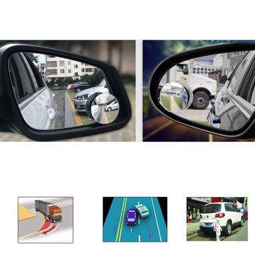 Mrtvý uhol auto zrkadlo širokouhlý mŕtvy uhol Alogy Mirror 2ks
